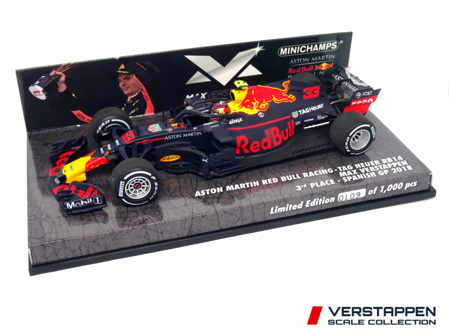 2018 - Aston Martin Red Bull Racing RB14 Spanish GP